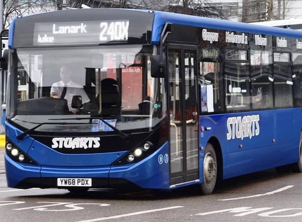 Concerns have been raised about the service, operated by Stuarts Coaches in Carluke.