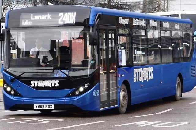 Concerns have been raised about the service, operated by Stuarts Coaches in Carluke.