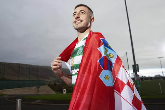 Celtic's Josip Juranovic picked up a minor injury playing for Croatia at the World Cup.  (Photo by Craig Williamson / SNS Group)