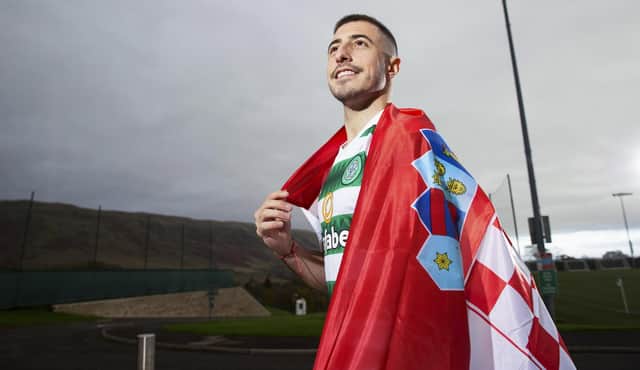 Celtic's Josip Juranovic picked up a minor injury playing for Croatia at the World Cup.  (Photo by Craig Williamson / SNS Group)