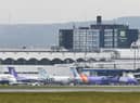 Flybe aircraft at Glasgow Airport. Picture: John Devlin