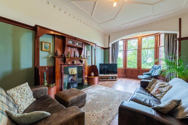 The beautiful four-bedroom property can be found in Langside.