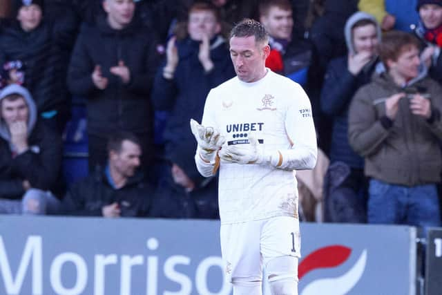 Rangers goalkeeper Allan McGregor will keep his place despite his clangers against Ross County. (Photo by Craig Williamson / SNS Group)