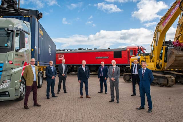 Mossend International Railfreight plant