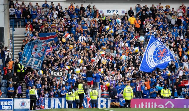 Rangers fans travelling to Seville without tickets can watch a broadcast of the Europa League final in another stadium in the city. (Photo by Alan Harvey / SNS Group)