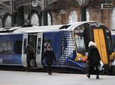 There will be no services between Glasgow and Edinburgh. 