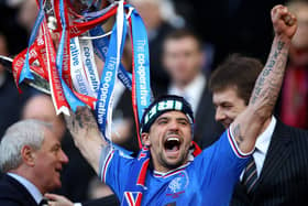 After arriving in Scotland from Spain in 2001, Novo played for Raith and Dundee before signing for Rangers. He won three SPL titles with the latter.   Picture: Jeff J Mitchell/Getty Images
