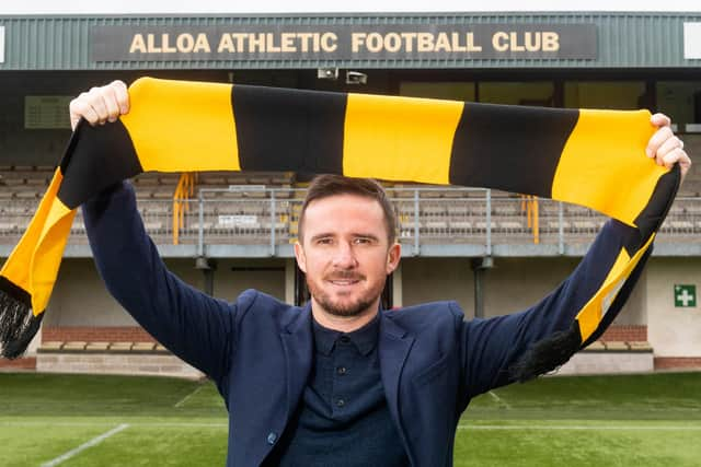 Barry Ferguson became manager of Alloa Athletic this summer. Picture: SNS