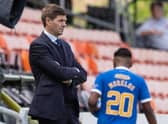 Rangers manager Steven Gerrard has admitted that Alfredo Morelos is 'not at his best' (Photo by Craig Williamson / SNS Group)
