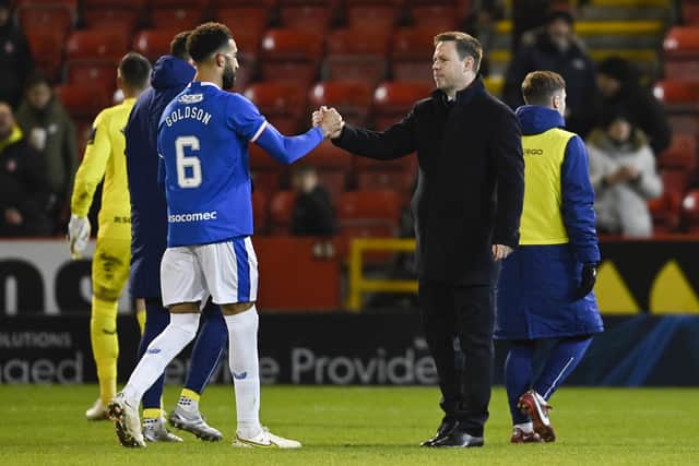 Rangers manager Michael Beale will make five changes to the side which will face Ross County.  (Photo by Rob Casey / SNS Group)