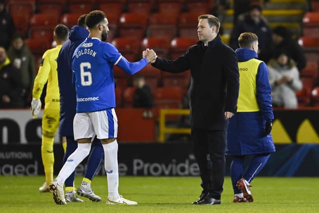 Rangers manager Michael Beale will make five changes to the side which will face Ross County. (Photo by Rob Casey / SNS Group)