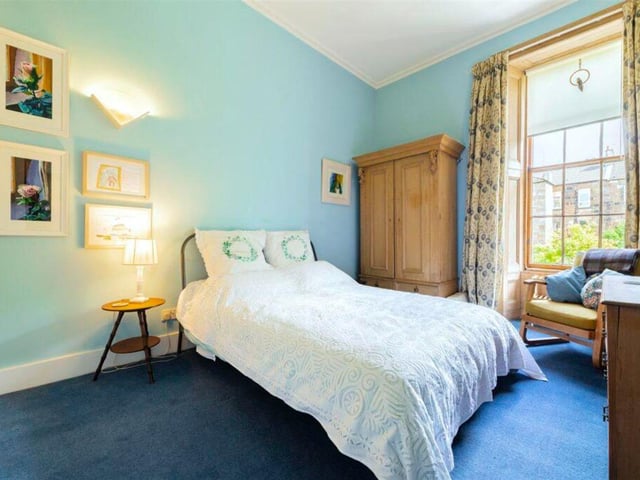 There are five bedrooms throughout the house.