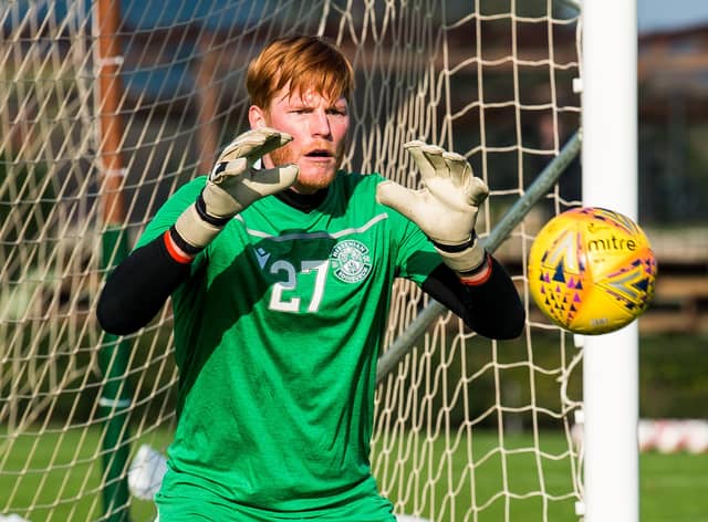 Adam Bogdan could start between the sticks for Ferncvaros against Celtic this afternoon. (Photo by Ross Parker / SNS Group)