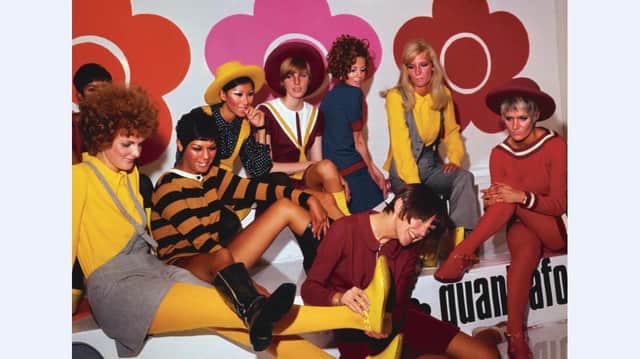 Mary Quant with models at a photoshoot in Manchester, 1966 PIC: Courtesy of V&A Dundee