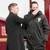 Graham Alexander oversees his seventh victory in 15 games as Motherwell manager (Pic by Ian McFadyen)