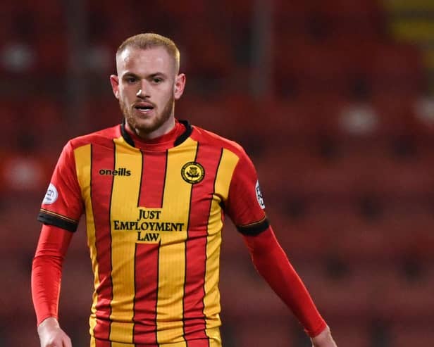 Partick Thistle's Zak Rudden has signed a pre-contract with Dundee. (Photo by Craig Foy / SNS Group)
