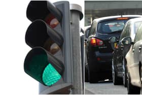 Traffic signals are currently out  