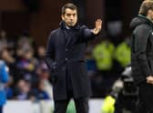 Rangers manager Giovanni van Bronchorst saw his team move seven points clear at the top of the Premiership table with a 3-0 win over Dundee at Ibrox. (Photo by Alan Harvey / SNS Group)