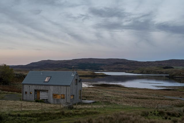 The house is near Loch Dunvegan.