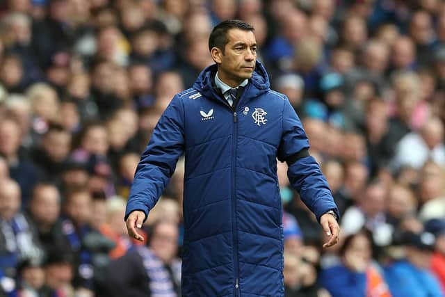 The pressure has increased on Rangers manager Giovanni van Bronckhorst.