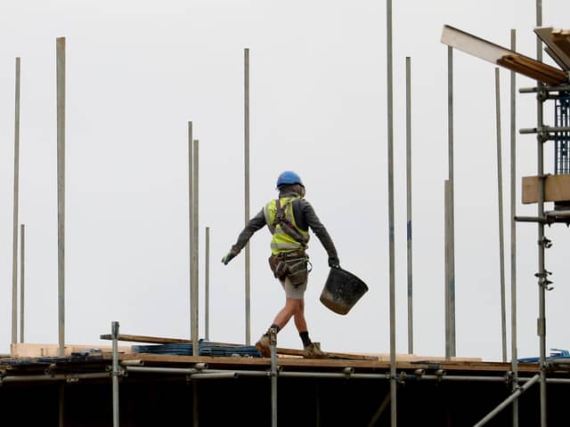 New houses being constructed on the Chilmington development in Ashford, Kent. PA Photo. Picture date: Monday January 13, 2020. Photo credit should read: Gareth Fuller/PA Wire