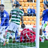 Celtic snatched a very late win over St Johnstone the last time they visited Perth.  (Photo by Ross MacDonald / SNS Group)
