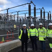 The team has completed the work at the substation
