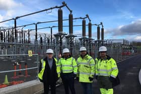 The team has completed the work at the substation