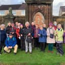 Local ramblers walked in the footsteps of Beatrice Clugston during their latest outing.