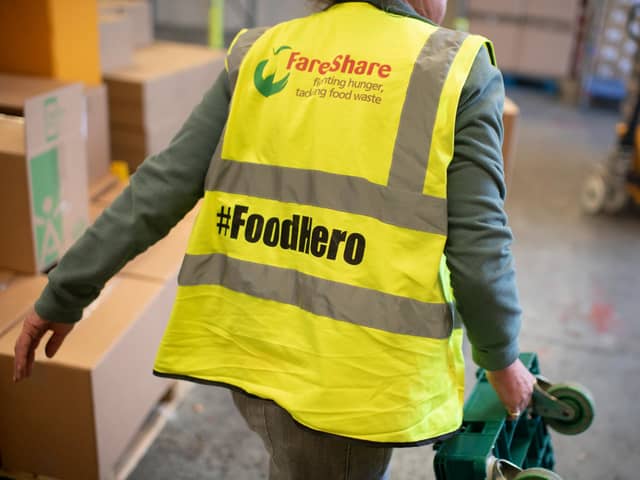 Fareshare is the UK’s largest charity fighting hunger by minimising food waste