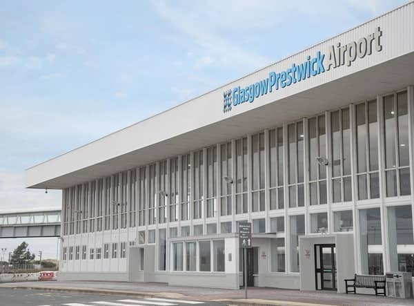 Ryanair is Prestwick's sole passenger airline 