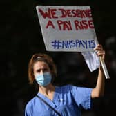 No NHS trusts in Sussex will take part in strikes (Photo by JUSTIN TALLIS/AFP via Getty Images)