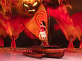 Moana  performs for Disney on Ice (photo: Disney)