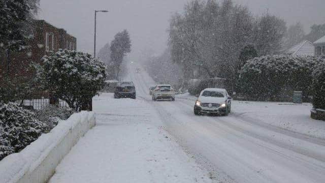 Snowy weather takes its toll on roads