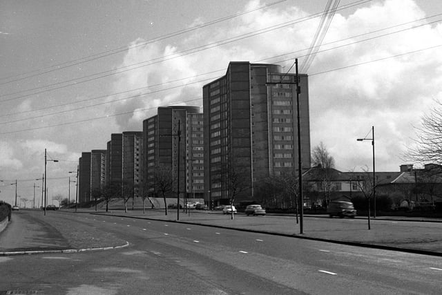 Housing at Blairdardie South.