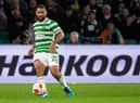 Cameron Carter-Vickers joined Celtic on a season-long loan from Tottenham Hotspur on the final day of the summer transfer window. (Photo by Ross MacDonald / SNS Group)