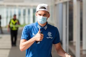 Rangers attacking midfielder Ianis Hagi has tested positive for Coronavirus while on international duty. (Photo by Mark Scates / SNS Group)