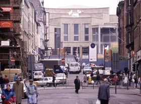The Royal Concert Hall being built in 1990