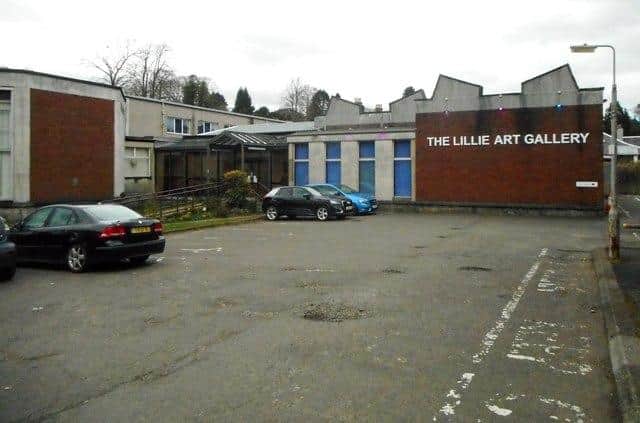 Lillie Art Gallery, Milngavie will be lit up in colours of Ukraine