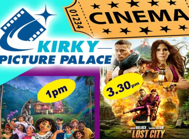 Kirky Picture Palace is at St Mary’s Hall on May 28