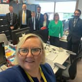 East Dunbartonshire’s new provost Gillian Renwick takes a selfie with the rest of the SNP group