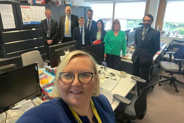 East Dunbartonshire’s new provost Gillian Renwick takes a selfie with the rest of the SNP group
