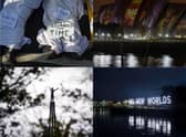 Art installations, both stunning and shocking have been on show across Glasgow this month (Getty Images)