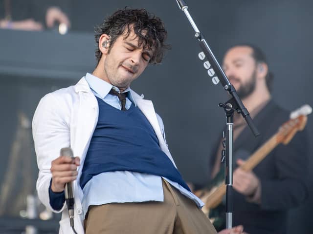 The 1975 headlined the Main Stage at TRNSMT this year. Photo: Lesley Martin/PA Wire