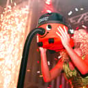 Bongos Bingo back in Blackpool - Henry Hoover being given out as a prize at a previous event