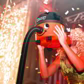 Bongos Bingo back in Blackpool - Henry Hoover being given out as a prize at a previous event