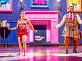 Hamza Yassin and Jowita Przystal during the live show of Strictly Come Dancing on BBC1. Picture date: Sunday December 11, 2022.