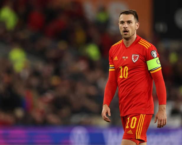 Aaron Ramsey is on the verge of signing for Rangers. (Photo by Matthew Ashton - AMA/Getty Images)