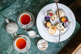 Pink Afternoon Tea with Optional Bellini for 2 or 4 at Champagne Central, Grand Central Hotel Glasgow; from £35 - submitted image