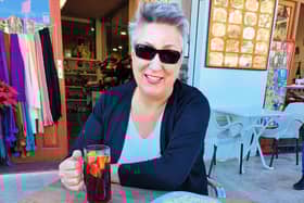 "Sitting in the sunshine with a lovely view, it was just marvellous."